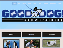 Tablet Screenshot of gooddogtahoe.com